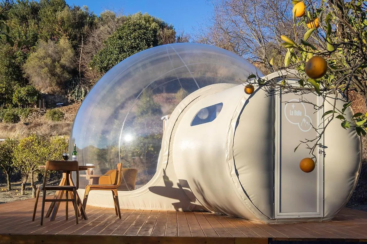 Luxury tent La Bulle Hotel Competa Spain